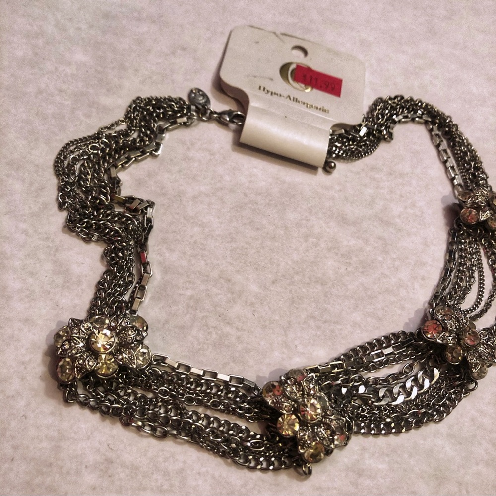 Silver Statement Necklace